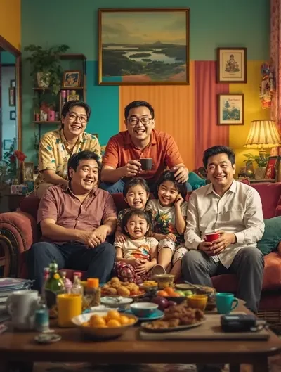 欢乐一家亲 喜剧题材 高清海报