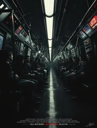 最后的地铁 末世题材 高清海报